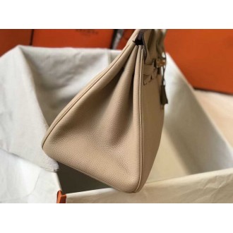 Hermes Argile Clemence Birkin 35cm Bag