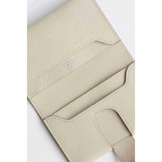 Hermes R.M.S Card Holder in Beton Evergrain Calfskin