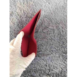 Hermes Rose Red MC2 Copernic Compact Wallet