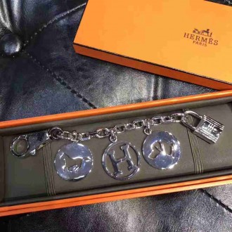 Hermes Silver Breloque Bag Charm