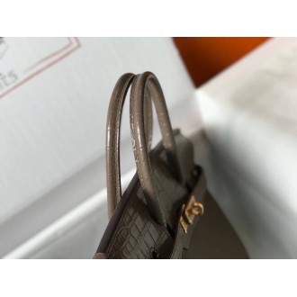 Hermes Touch Birkin 25cm Limited Edition Taupe Bag