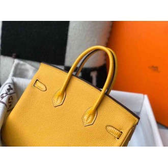 Hermes Touch Birkin 25cm Limited Edition Yellow Bag
