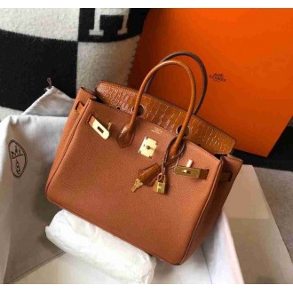 Hermes Touch Birkin 30cm Limited Edition Gold Bag