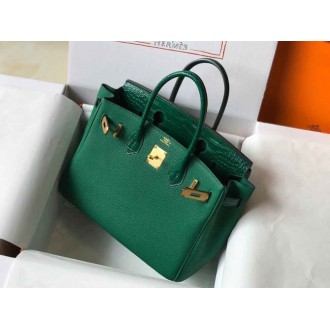 Hermes Touch Birkin 30cm Limited Edition Green Bag