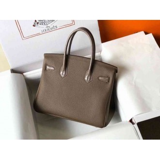 Hermes Touch Birkin 30cm Limited Edition Taupe Bag