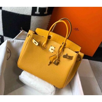 Hermes Touch Birkin 30cm Limited Edition Yellow Bag