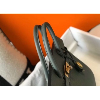Hermes Vert Amande Clemence Birkin 30cm Bag GHW