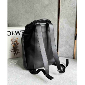 Loewe Flamenco Backpack in Black Supple Calfskin