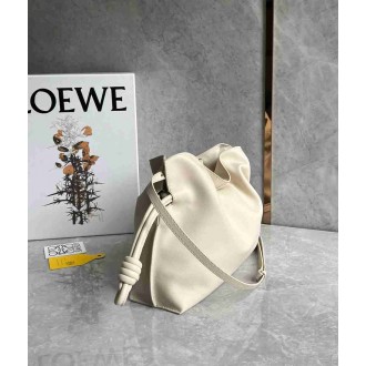 Loewe Flamenco Clutch Bag In Angora Calfskin