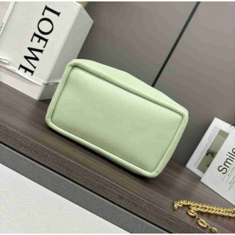 Loewe Small Squeeze Bag in Spring Jade Nappa Lambskin