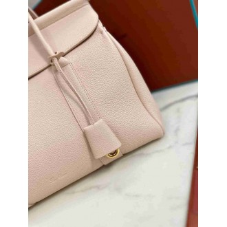 Loro Piana Loom L32 Bag in Cream Grained Leather