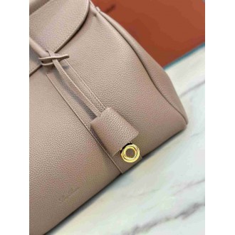 Loro Piana Loom L32 Bag in Fossil Grained Leather