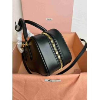 Miu Miu Arcadie Large Bag in Black Leather