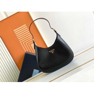 Prada Shoulder Bag in Black Leather