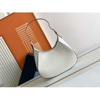 Prada Shoulder Bag in White Leather