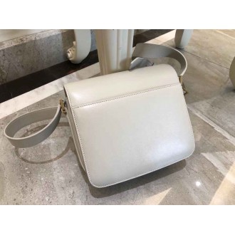 Saint Laurent Blanc LE 61 Small Saddle Bag