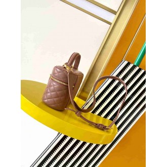 Saint Laurent Gaby Mini Vanity Bag in Barely Pink Lambskin