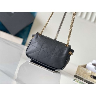 Saint Laurent Jamie 4.3 Mini Bag in Black Lambskin