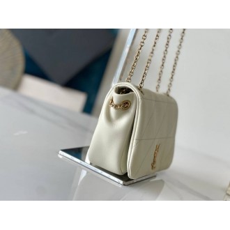Saint Laurent Jamie 4.3 Mini Bag in White Lambskin