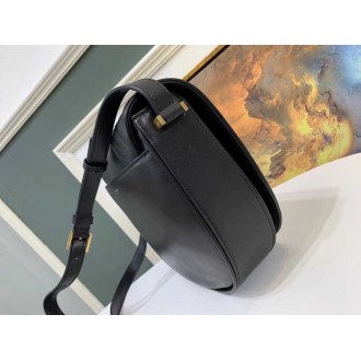 Saint Laurent Joan Satchel In Black Y Quilted Leather