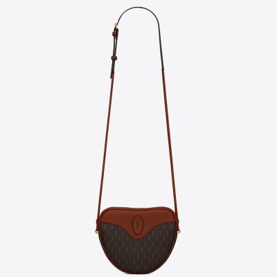Saint Laurent Le Monogramme C?ur Bag In Canvas