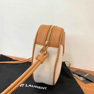 Saint Laurent Monogramme Sac C?ur Bag In Canvas